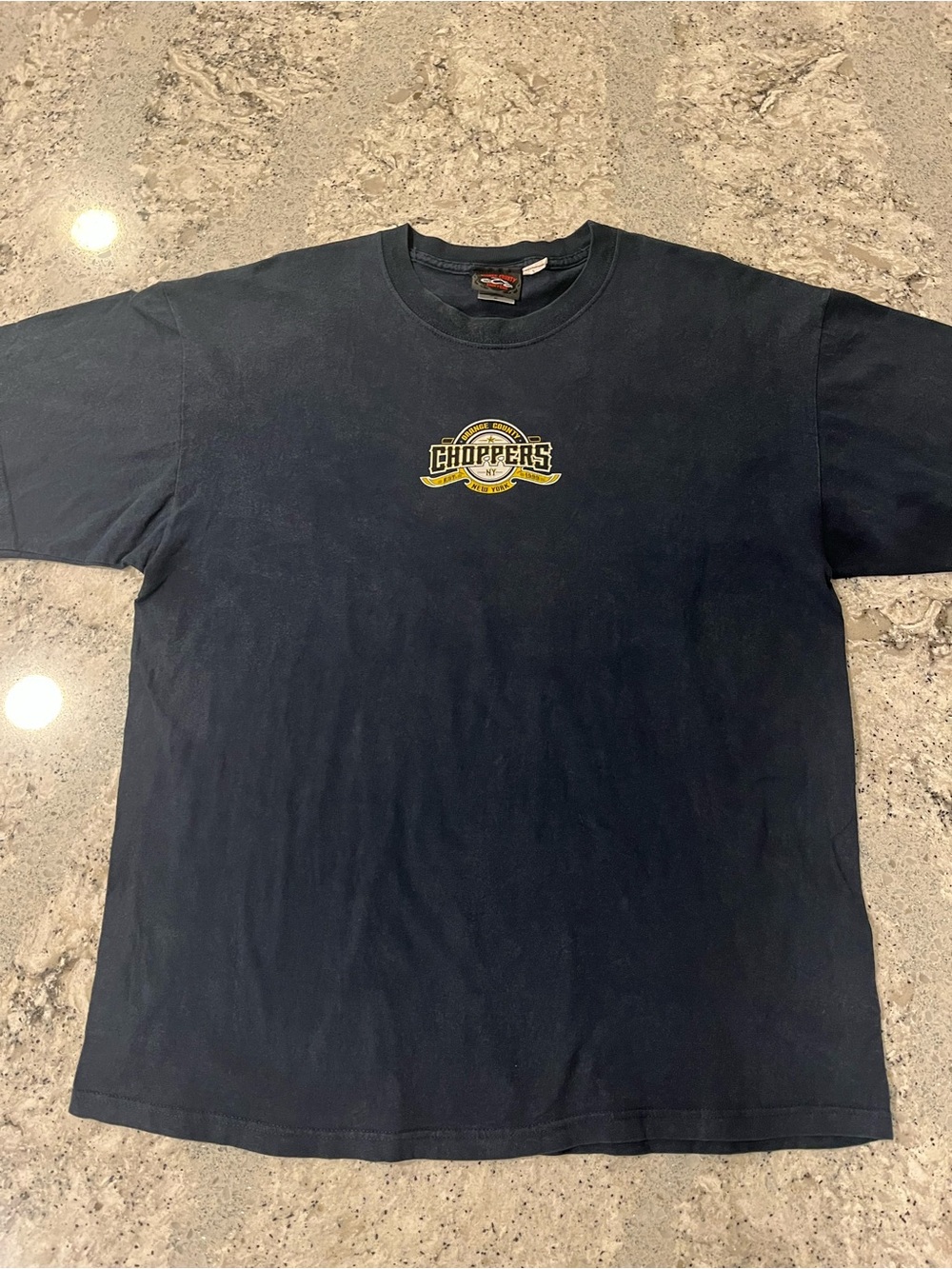 2003 Orange County Choppers Navy Blue Tee